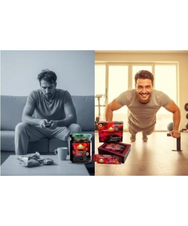 Miel Macun Aphrodisiaque ULTRA Puissant Premium Intense Effets Imm diats nergie Maximale & Vitalit Extr me Lot Pot 240g + 12 Sticks 12g Extra Fort Adulte - Buy Online on GoSupps.com