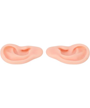 Flexible Silicone Ear Model for Piercing | Left & Right Ear Mould in Light Skin Color - Buy Online on GoSupps.com