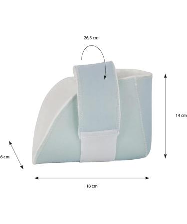 Mobiclinic Heel Cushions - Adjustable Washable Elbow & Heel Support - Pressure Ulcer Prevention - European Brand - Left & Right Pack - Buy Online on GoSupps.com
