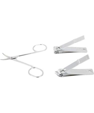 Nail Manicure Kit Silver Colour Nail Manicure set Nail Clipper Trimmer Set for Home Salon - Buy Online on GoSupps.com