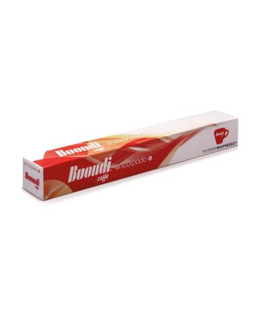 Buondi Caff Encorpado Blend Coffee Capsules Compatible with Nespresso * Original Machines - 10 Capsules available in 1 box