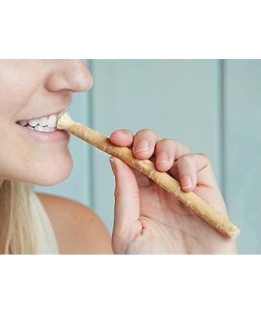 Miswak - 100% Natural & Herbal Chewing Stick Toothbrush Roots Twigs Stem Datun Salvadora Persica Ancient Remedy Dental Care Oral Hygiene Healthy Teeth & Gums Fresh Breath Pack - 3/5 / 10 Pack of 10 - Buy Online on GoSupps.com