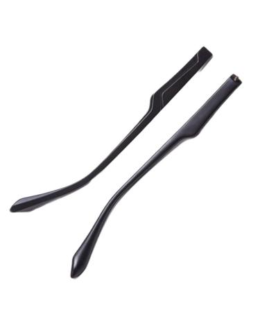 1 Pair Black Plastic Glasses Replacement Temple Arm Men Women Eyeglasses Eyewear Temple Repair