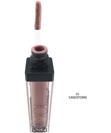  MOI MOISES CAMPO Liquid Lipstick Tono 01 Sandstorm Long Lasting 12 Hours Matte 5 ml M O I Professional - Buy Online on GoSupps.com