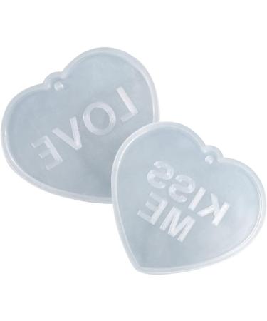VILLCASE 4 Pcs Love Silicone Mold Silicone Keychain Wedding Resin Molds Diy Supply Lovers Bags Supplies As Shownx2pcs 6.7X6cmx2pcs - Buy Online on GoSupps.com