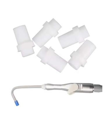 MeoteMetMCCTE 10pcs Saliva Swivels Ejector Suction Adaptor Tips Surgical Weak Suction Adaptor Accessories Silicone(10 PCS)