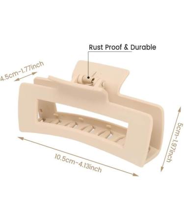 Grehge - 8 Piece Hair Clips (Neutral Tones) - Buy Online on GoSupps.com