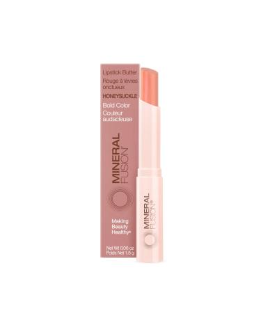 Mineral Fusion Lipstick Butter, Honeysuckle, 0.06 Ounce