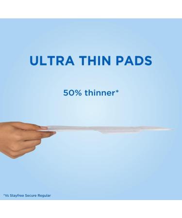 Stayfree Secure XL Ultra Thin Dry Cover Sanitary Pads - 40 Pads with Wings - Buy Online on GoSupps.com