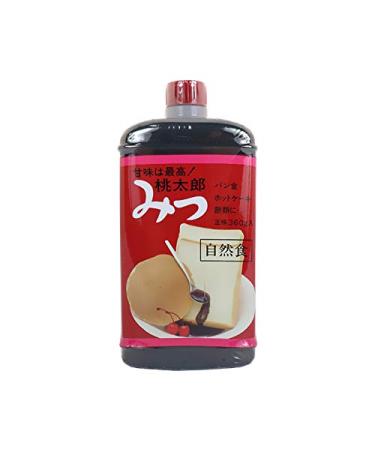 Product of Japan  MOMOTARO KUROMITSU (JAPANESE BLACK SUGAR SYRUP) FOR BAKING, PANCAKE, ICE CREAM, DESSERT, COFFEE, BOBA TEA - 12.69 FL OZ