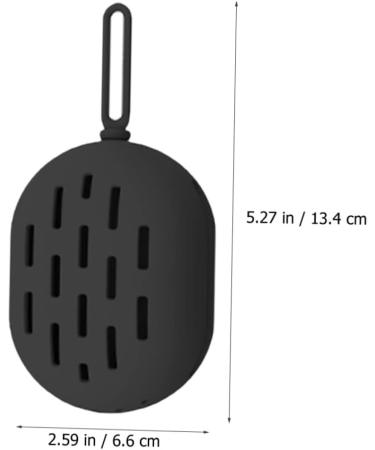 DOITOOL Beauty Powder Puff Make up Sponge Storage Container Mini Containers Mini Makeup Kit Mini Powder Puff Silicone Container Makeup Supply Holder Makeup Egg Dust-proof Travel Silica Gel - Buy Online on GoSupps.com