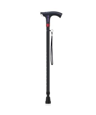 Old Man Crutches Music Sticks Anti Skid Four Foot Alarm Canes Aluminum Alloy Lamps with Old Crutches Practical