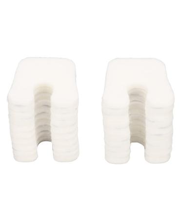 10 Pairs Callus Pads - Self-Adhesive U-Shaped Felt Horseshoe Pads for Foot Rubbing, Blisters, and Corns - Men's Foot Care Solution - Buy Online on GoSupps.com