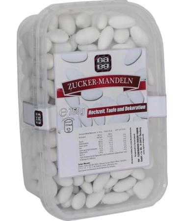 Agilus sugar almonds - white - 750 g