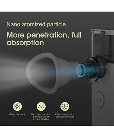 Fututech Eye Nebulizer Eye Massager Electric Eye Wash Humidifier Eye Spa Portable Vaporizer Fatigue Relief Nebulizer for Eye (Blue) - Buy Online on GoSupps.com