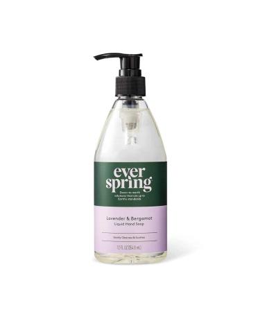 Lavender & Bergamot Liquid Hand Soap - 12 fl oz - Everspring