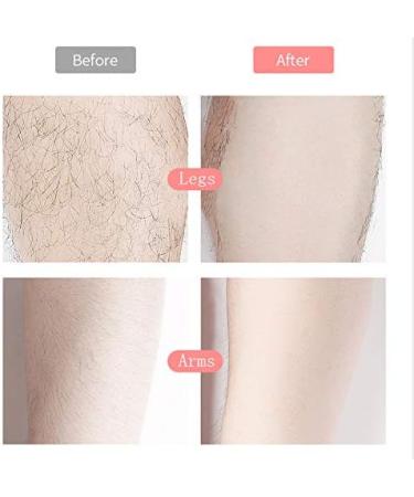 QUUPY 20X7CM 100 Sheet/Pack Disposable Professional Hair Removal Tool Depilatory Paper Nonwoven Epilator Women Wax Strip Paper Shaving Roll Waxing Smooth Legs - Buy Online on GoSupps.com