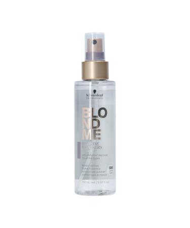 BlondMe Blonde Wonders Glaze Mist Leave-In Finishing Hair Spray UV and Sun Protection Treatment Protective Top Coat for Strength and Shine - All Hair Types 150 ml