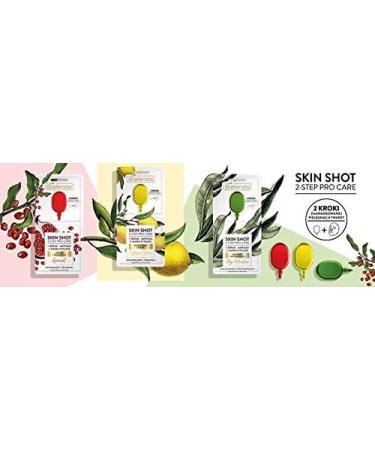 BIELENDA SKIN SHOT 2-step Pro Care mask in sheet + ampoule - ferulic acid and vitamin C + yuzu - brightening and detox - Buy Online on GoSupps.com