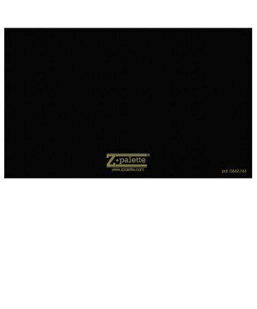 Z Palette Medium Deep Black Magnetic Makeup Palette - Clear Window, Empty - Buy Online on GoSupps.com
