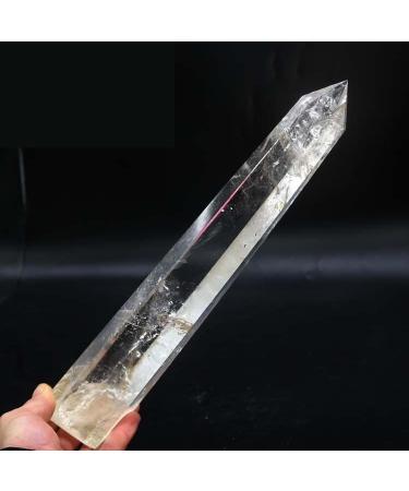 Meditation Gift Natural Crystal Original Stone Handmade disadvantages Natural Crystal Pillar Jewelry Meditation Cure Gift Ornaments