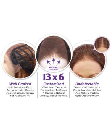 Sensationnel WHAT LACE 13x6 Wig - Cloud 9 Synthetic Hair Hand Tied Natural Preplucked Hairline Illusion Lace Frontal Lacewig | What Lace ADANNA (1B) - Buy Online on GoSupps.com