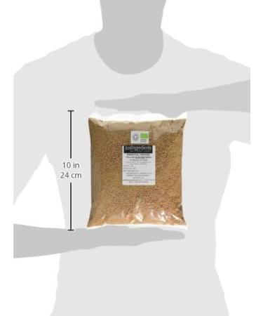 JustIngredients Essentials Organic Yellow Mustard Seeds 1 kg - Buy Online on GoSupps.com
