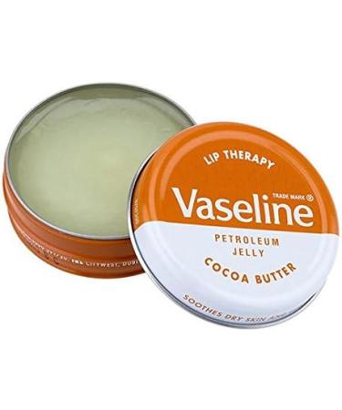 Pack of 6 - Vaseline Lip Therapy Cocoa Butter - 20 g. - Buy Online on GoSupps.com