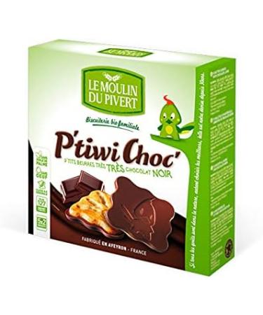 Le Moulin du Pivert - P'tiwi Organic Dark Chocolate 125g - Sold per unit - Buy Online on GoSupps.com