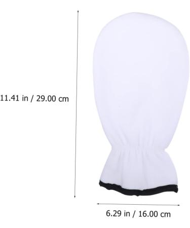 FRCOLOR 2 Pairs Exfoliating Hand Mask Exfoliate Glove Womens Glove Hand Calluses Remover Gloves Hand Gloves Black Disposable Gloves Hand Spa Gloves Polyester Miss White Beam Port Care Bag - Buy Online on GoSupps.com