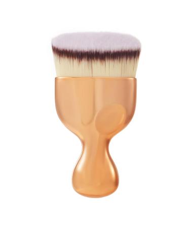 Angle Flat Foundation Kabuki Brush COSHINE High Density Face Body Kabuki Makeup Brush for Liquid Foundation Powder Cream Contour and Self Tanner