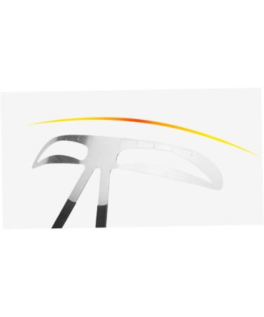 Angoily Eyebrow Assistant Grooming Stencil Molds Eyebrow Drawing Tool Set Stainless Steel Eyebrow Card Miss medium As Shown - Buy Online on GoSupps.com