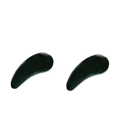 Balacoo 2pcs Scraping Tablets Black Water Active Massager Knee Scooter Cushion Scraping Board Noire Accessory Massager Horn Massager Anti-aging Guasha Stick Appliance Handheld