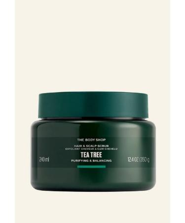 The Body Shop Tea Tree Purifying & Balancing Hair & Scalp Scrub Vegan Silk Protein 240ml - Buy Online on GoSupps.com