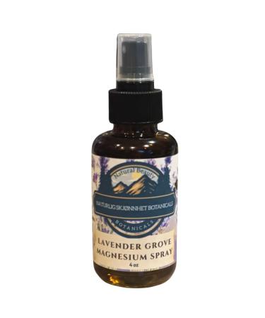 Naturlig Skjonnhet Botanicals Magnesium Spray 4 oz (Lavender)