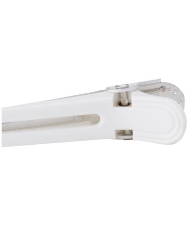 Fripac-Medis Hair Clips Combi Clips - 10 Pack White 9.5 cm | Ideal for Clamping & Dividing Hair - International Shipping - Buy Online on GoSupps.com