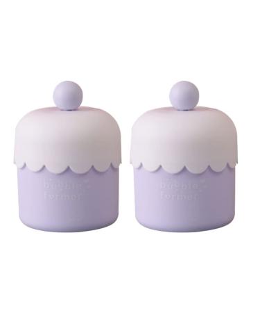 Zerodeko 2pcs Facial Foamer Facial Cleaning Tools Household Cup Bubble Foamer Foam Maker Facial Cleaning Devices Cute Cup Travel Soap Bubble Net Plastic Handwashing Fluid Blue