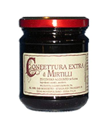Free 2b Extra San Benedetto Blueberry Jam Italian artisanal product (1 jar of 210 g)