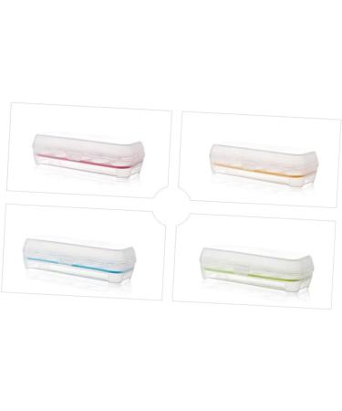 2pcs 10 Eggs Egg Organizer Fridge Egg Drawer for Refrigerator Egg Holder Container Camping re-usable Green 24.5*10.5*7cm - Buy Online on GoSupps.com