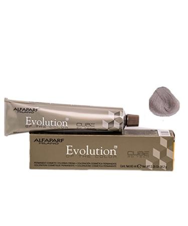 Evolution of Color Evolution of the Color Cube Platinum Hair Colour 11.20 Platinum Blonde Violet 60 ml
