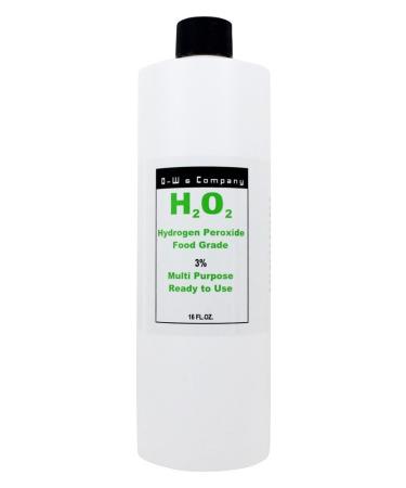 Buy Hydrogen Peroxide 3% Food Grade - 16 Ounces | Safe for Home & Food Use | International Shipping Available - Buy Online on GoSupps.com