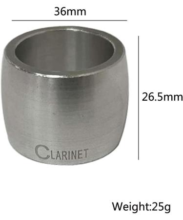 HEBEOT Saxophone Mouthpiece Clamp Metal Ring Metal Mouthpiece Clamp For Saxophone Mouthpiece(For Clarinet) - Buy Online on GoSupps.com