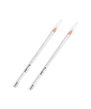 WOONEKY WOONEKY 2 Pcs Eyebrow Pencil Eyebrow Definer Pencils Cosmetic Makeup Pencil Highlighter Pen Eyeshadow Forehead Beginner Pen Worm Girl Face Suite White