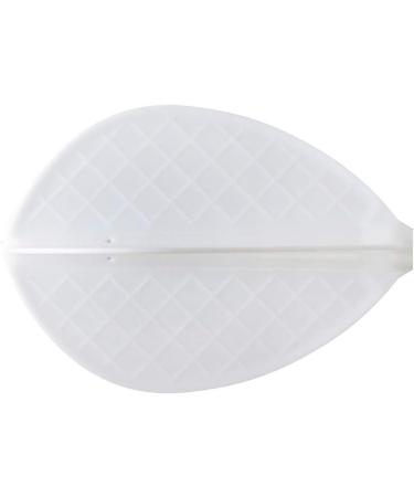 COSMO DARTS FIT Flight PRO Dart Flights D-3 White - Premium Quality Dart Flights - Buy Online on GoSupps.com