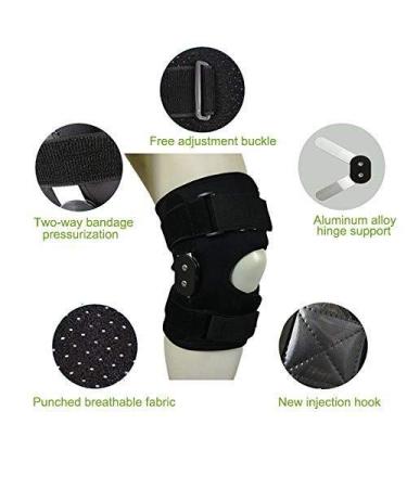 Adjustable Knee Brace Support - Breathable Orthopedic Stabilizer for Ligament Injury Joint Pain Relief Sport Knee Pad - Buy Online on GoSupps.com