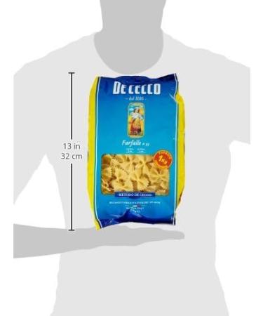 De Cecco De Cecco - Butterflies 1 kg - Buy Online on GoSupps.com