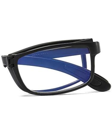 Suertree Foldable Blue Light Filter Reading Glasses | TR90 Anti-Blue Vision Aid for Men & Women | Includes PU Case | +1.5x Magnification - Buy Online on GoSupps.com