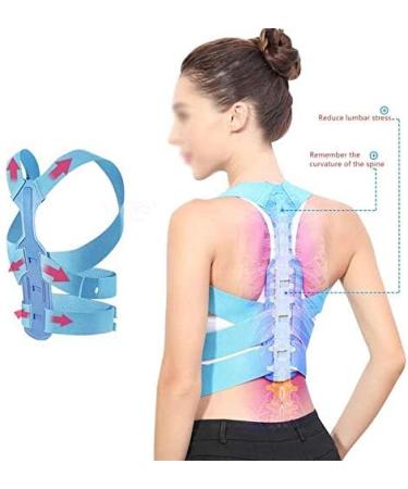 Adjustable Back Posture Corrector Belt - Spine Alignment & Lumbar Support Corset for Improved Posture - Small-S Size - Buy Online on GoSupps.com