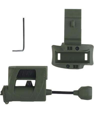Tactical Helmet Signal Lamp | LED Survival Light Adapter for Ops Core & ARC Rail - Green - Buy Online on GoSupps.com