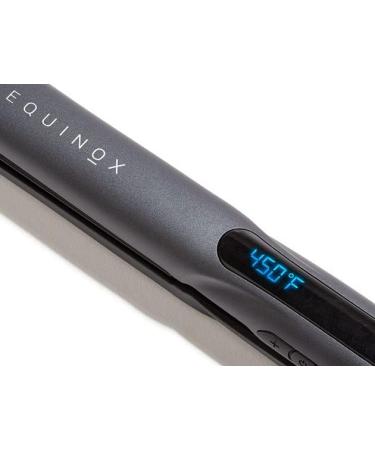 Buy Equinox 1.25 Digital Ceramic Tourmaline Flat Iron - Black | Best International Shipping - Buy Online on GoSupps.com